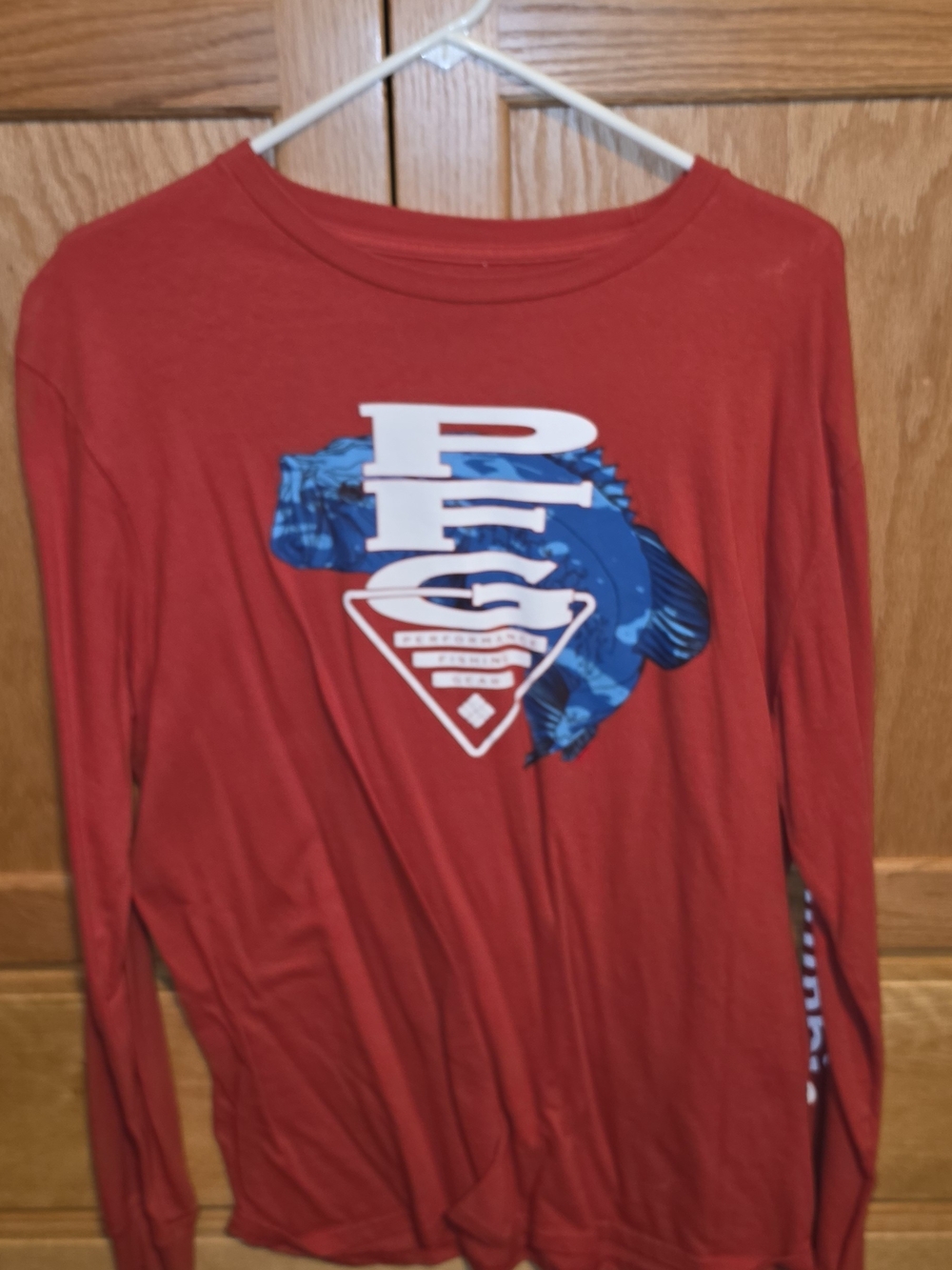 Columbia PFG Graphic Cotton Blend Long-Sleeve Shirt